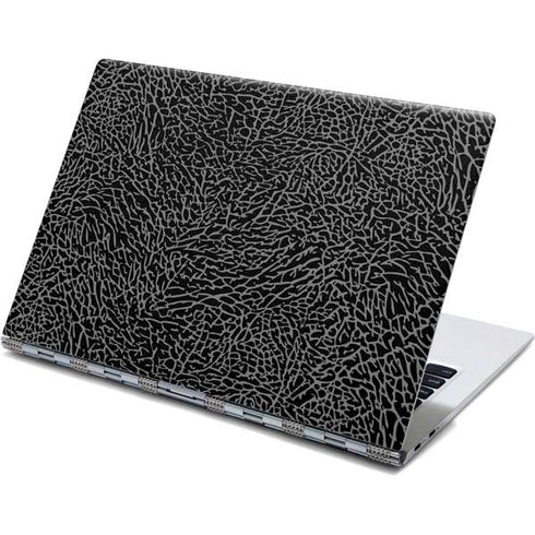 Elephant Print Black Yoga 910 2-in-1 14in Touch-Screen Skin